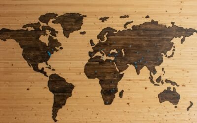 Map of India with pushpins on states