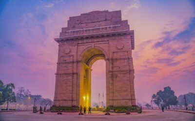 Red Fort Delhi historic monument symbolising Modern Indian History 1857-1947 for UPSC Prelims 2026